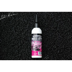 LK Baits Atraktor Peletlets Activ 100ml Příchuť: Black Hallibut