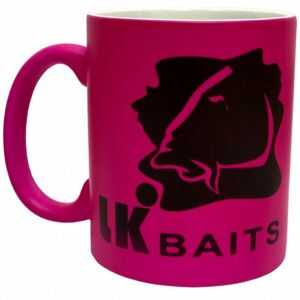 Hrnek LK Baits Neonová Růžová Černé Logo
