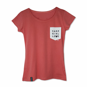Tričko SEESEE T-Shirt Carp Girl Love Pink Velikost S