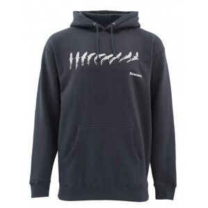 Mikina Simms Sipping Trout Hoody Admiral Blue Velikost XXL