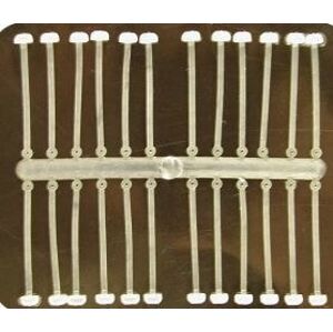 Extra Carp Silikonový vlas na boilie Silicone Boilie Holder 30mm 24ks