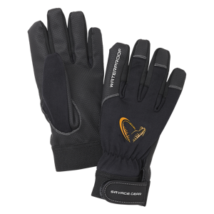 Savage Gear Rukavice All Weather Glove Black Barva: Black, Velikost: L