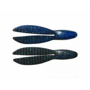6ks - Gumová Nástraha Keitech Flex Chunk 3" 7,6cm 6,5gr Black Blue