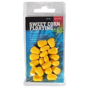 20ks - Umělá Kukuřice Giants Fishing Sweet Corn Floating Yellow Velikost L