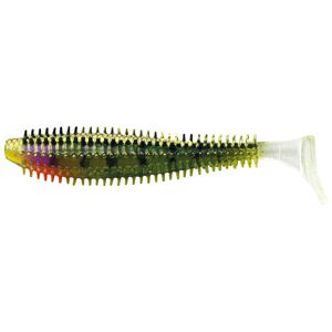 Fox rage gumová nástraha spikey shads ultra uv red head - 9 cm