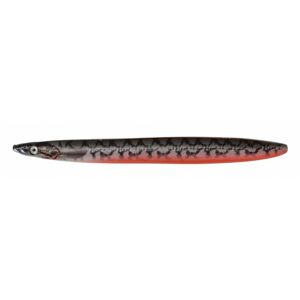 Pilker Savage Gear Line Thru Sandeel 11cm 15gr Red Black Pout