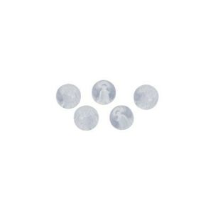 5ks - Korálky Berkley Fusion19™ Transparent Glass Beads 5mm
