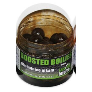 Boosterované Boilie Carp Inferno Boosted Boilies Nutra 300ml 20mm Chobotnice Pikant