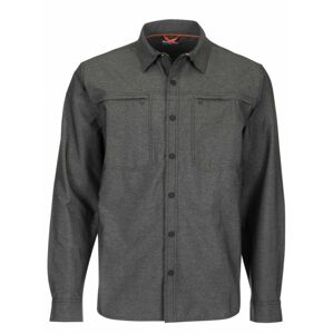 Košile Simms Prewett Stretch Woven Shirt Carbon Velikost S