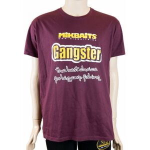 Tričko Mikbaits Gangster Burgundy Velikost L