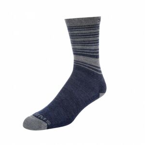 Ponožky Simms Merino Lightweight Hiker Sock Admiral Blue Velikost M