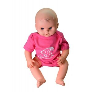 R-spekt Baby body Carp Friend pink - vel. 12-18 měsíců