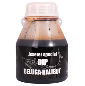 Lk baits pop up pellets jeseter special 12 mm 150 ml - beluga halibut