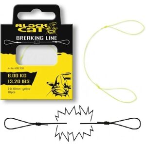 Black cat trhací vlasec breaking line 0,30 mm 6 kg