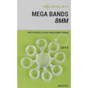 Korum silikonové kroužky mega bands 8 mm