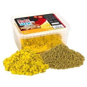 Benzar mix pelety rapid mix 1200 g - med (žlutá)