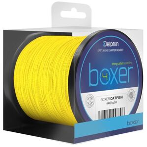 Delphin sumcová šňůra boxer 4 fluo žlutá - návin 10 m průměr 0,50 mm nosnost 41,7 kg