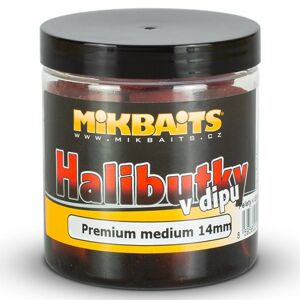 Mikbaits chytací halibutky  v dipu 20 mm 250 ml-premium