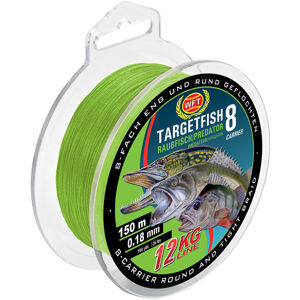 Berkley splétaná šňůra sick braid hi-vis žlutá 150 m - 0,08 mm 6 kg