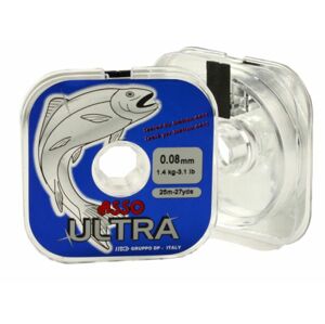 Asso vlasec ultra čirá 100 m-průměr 0,12 mm / nosnost 2,5 kg