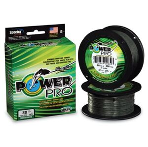 Power pro splétaná šňůra moss green 135 m - průměr 0,15 mm nosnost 9 kg