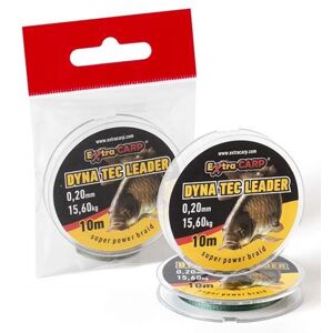 Extra carp návazcová šňůra dyna tec leader 10 m - 0,18 mm 13,5 kg