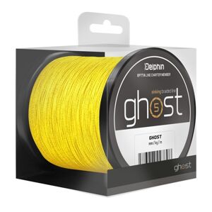 Delphin splétaná šňůra ghost 8+1 žlutá - 0,23 mm - 30 lb - 200 m