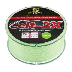 Carp spirit vlasec celt-2x mymetik green-průměr 0,26 mm / nosnost 5,4 kg / návin 1600 m