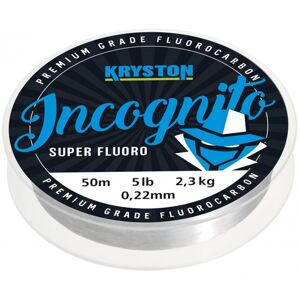 Kryston fluorocarbon incognito čirý 20 m - průměr 0,28 mm / nosnost 9 lb