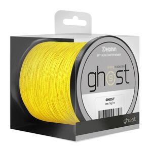 Delphin splétaná šňůra ghost 8+1 žlutá - 0,33 mm - 40 lb - 300 m