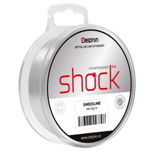 Delphin vlasec shock line 80 m - průměr 0,60 mm / nosnost 20,5 kg