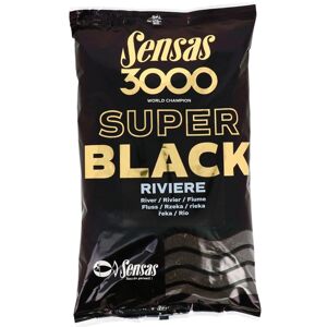 Sensas krmení  3000 super black 1kg-riviere