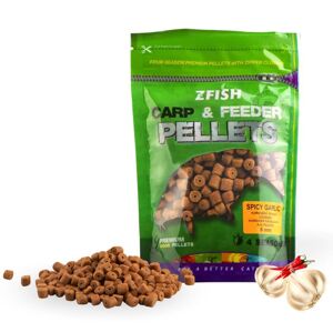 Zfish chytací pelety carp & feeder pellets 8 mm 200 g - spicy garlic