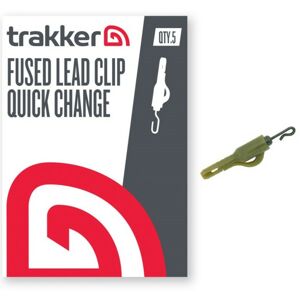 Trakker závěsky fused lead clip quick change 5 ks