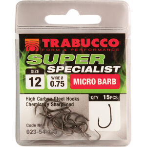 Trabucco obratlík s karabinou barbel safety snap 12 ks-velikost 12